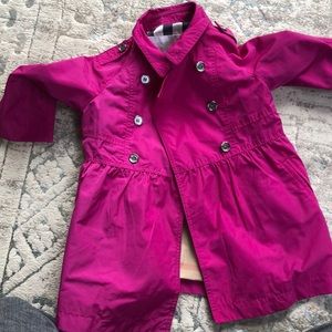 Burberry toddler rain jacket size 18 mos